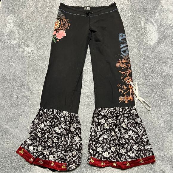 Lucky Pants Womens Small Flare Bell Bottoms Hippie Vintage - Picture 1 of 8